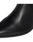 Amara Boot Black Leather Boots - Booties Dolce Vita