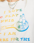 The Boxy Goodie Goodie Tee I Love To Play Tennis Tops - Tees Mother