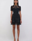 Paislee Lace Cocktail Dress Black Dresses - Short Simkhai