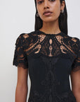 Paislee Lace Cocktail Dress Black Dresses - Short Simkhai