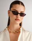 Duskfall Black Sunglasses Le Specs