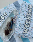 SPF Blue Oysters Clear Pouch Cosmetic PK Pouches