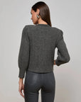 Talulla Cardigan Charcoal Sweater - Cardigans L'Agence