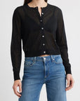 Lakelyn Cardigan Black Sweater - Cardigans Rails