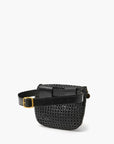 Fanny Pack Black Rattan Handbags - Crossbody Clare V.