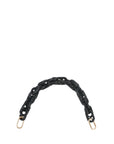 Shortie Strap Resin Black Handbags - Small Leather Goods - Straps Clare V.