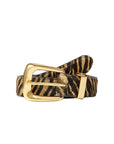 Arch Calf Hair Belt Tan Multi Belts Veronica Beard