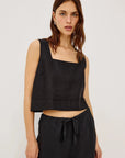 Akira Tank Black Tops - Tanks Rails