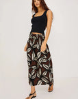 Alessa Skirt Cocoa Floral Skirts - Maxi Rails