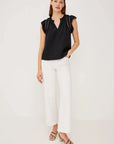 Allea Top Black Tops - Blouses Rails