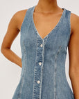 Anaheim Dress Heritage Blue Dresses - Short Rails