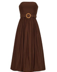 Anisha Dress Truffle Dresses - Midi Cara Cara