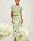 Anya Skirt Mint Linnea Skirts - Midi Rails