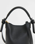 Mini Fortuna Bucket Bag Black Hobo & Shoulder Mansur Gavriel