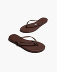Aqua Flipflops Brun Sandals - Flip Flops Tkees