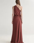 Aster Gown Black Cherry Dresses - Maxi A.L.C