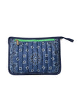 Beau Bandana Pouch Navy Cosmetic Haute Shore