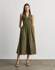 Bess Dress Fern Dresses - Midi Tanya Taylor