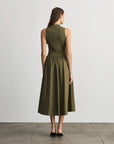 Bess Dress Fern Dresses - Midi Tanya Taylor