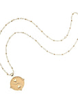 Balance Small Pendant Coin 16-18" Satellite Necklaces Jane Win