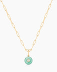 Bon Bon Chrysoprase Charm Necklaces Thatch