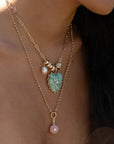 Bon Bon Pink Jade Charm Necklaces Thatch