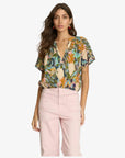Zola Top Baroque Pineapple Tops - Blouses Caballero