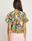 Zola Top Baroque Pineapple Tops - Blouses Caballero