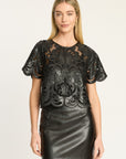 Kant Top Black Tops - Blouses Caballero