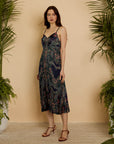 Donna Dress Patchwork Flower Dresses - Maxi Caballero