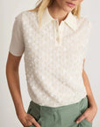 Camilla Knit Top Cream Sweater - are Tanya Taylor
