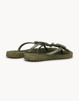 Cheerful Flip Flops With Flower Army Sandals - Flip Flops Ilse Jacobsen