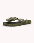 Cheerful Flip Flops With Flower Army Sandals - Flip Flops Ilse Jacobsen