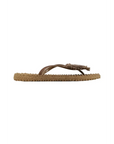 Cheerful Flip Flops With Flower Mocha Sandals - Flip Flops Ilse Jacobsen