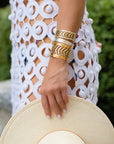 Skinny Cala Cuff Ivory Bracelets ASHA