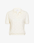 Camilla Knit Top Cream Sweater - are Tanya Taylor