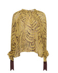 Cecile Top Veneta Arc Yellow Tops - Blouses Cara Cara