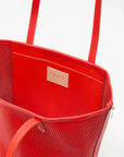 Choupette Diamond Perf Bright Poppy Hobo & Shoulder Clare V.
