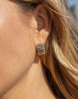 Cierra Hoop Earrings 14k Gold Necklaces Thatch