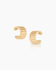 Cierra Hoop Earrings 14k Gold Necklaces Thatch