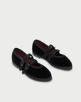 Claire Black Flats - Ballet Flabelus