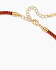 Coco Sienna Silk Cord Necklace Necklaces Thatch