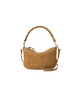 Petit Moyen Messenger Woven Checker Sequoia Hobo & Shoulder Clare V.