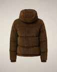 Nadege Puffer Jacket Soil Brown Outerwear - Longsleeve Save The Duck