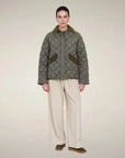 Women's Puffer Jacket Jodie Gunmetal Grey Outerwear - Longsleeve Save The Duck