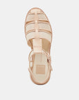 Holis Mesh Praline Sandals - Flat Sandals Dolce Vita