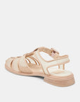 Holis Mesh Praline Sandals - Flat Sandals Dolce Vita