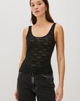 Donya Top Black Lace Tops - Tanks Rails