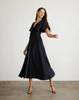 Daphne Dress Black Dresses - Midi Tanya Taylor
