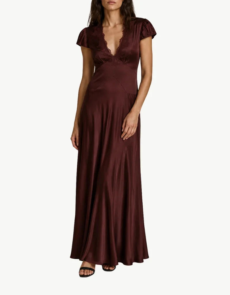 doen brown silk dress Coraline Equestrian – Peter Kate inspired by 30s silhouettes